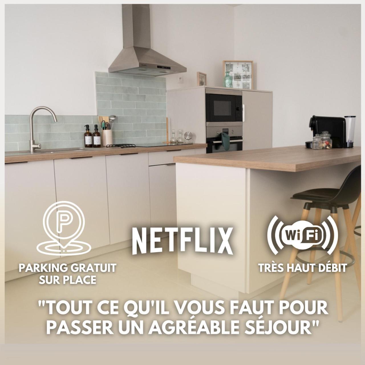 Lou Cabanot - Appartement Lumineux 3 Chambres - Parking Gratuit Béziers Kültér fotó